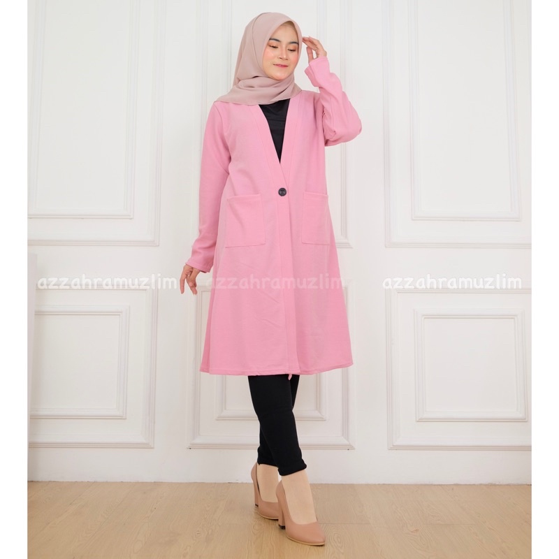 Milano Kardigan LD100 - Cardigan Wanita Korea Kasual Outer / R.7 - 293-6790