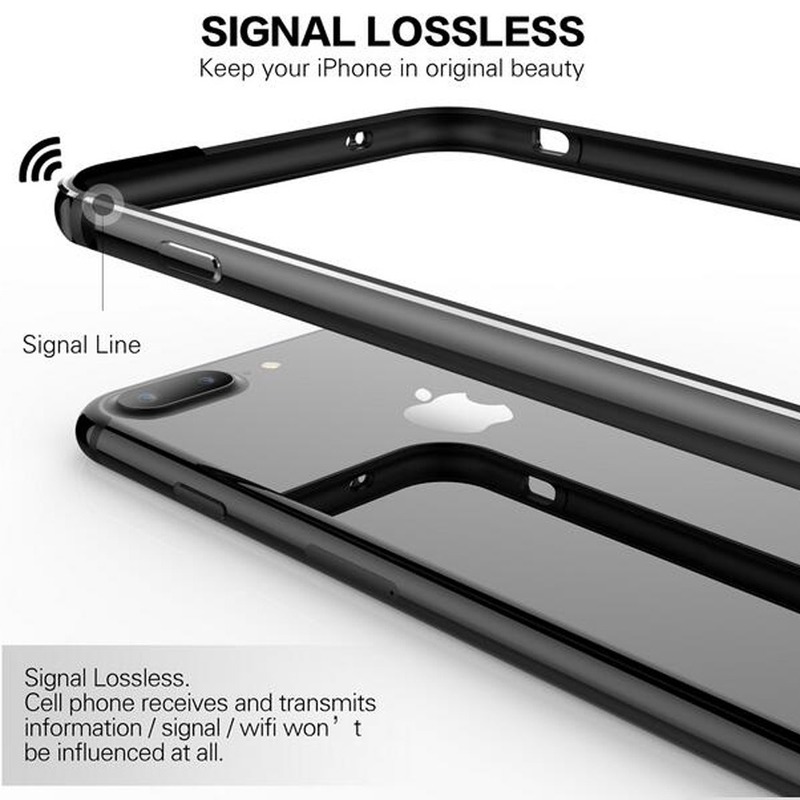 Casing Bumper Case Aluminum Metal + Silikon Untuk iPhone 12 pro max mini