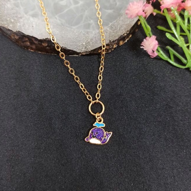 Kalung Anak Yaxiya Whale Gold K02106