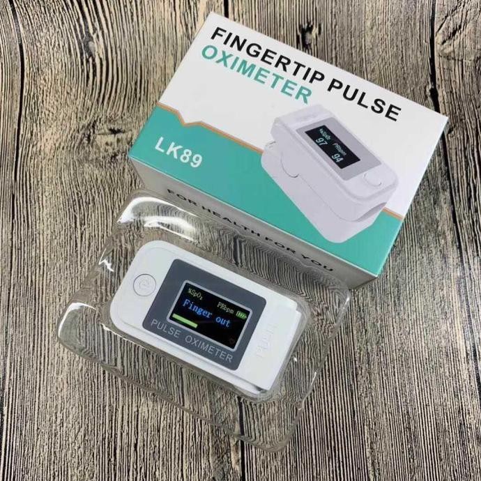 Fingertip Pulse Oximeter Alat Ukur Kadar Oksigen Dalam SpO2 Oksimeter