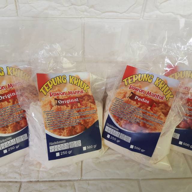 

Tepung geprek kriukku