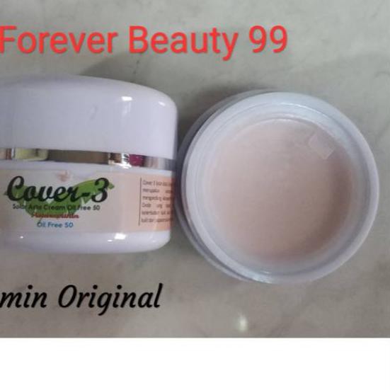 ☞ Cover-3 Solar Asta Cream Oil Free 50 Astaxanthin - Sunblock SPF 50 cover 3 ✶