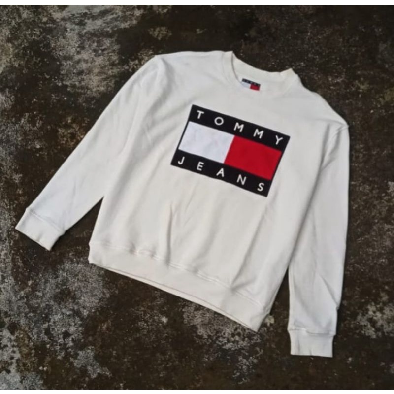 Crewneck Tommy Hilfiger Big Logo Second