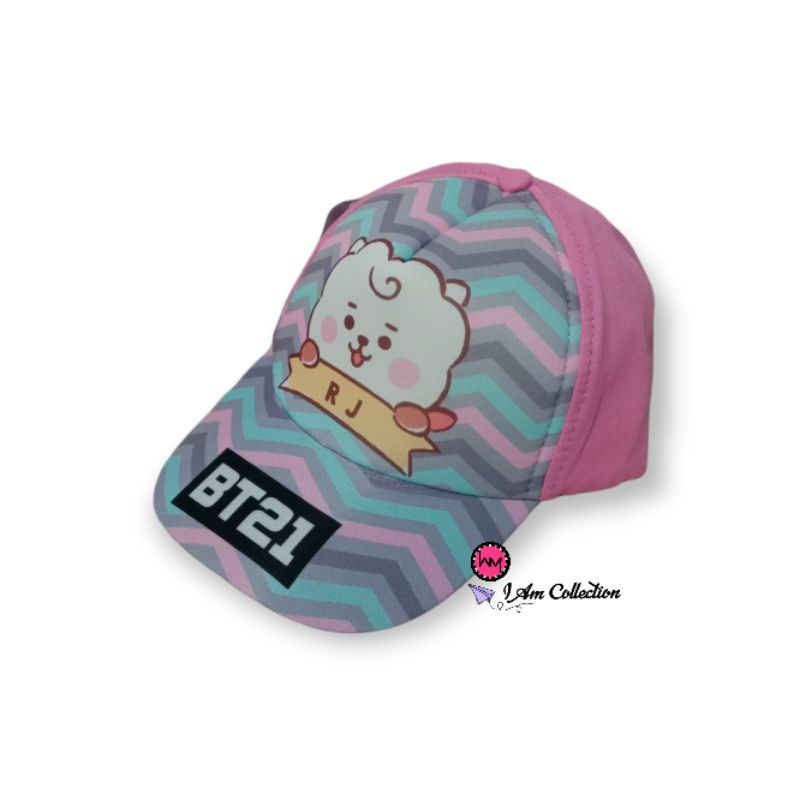 AM | Topi Baseball Anak Perempuan Seri K-Pop BTS usia 2-9thn-3