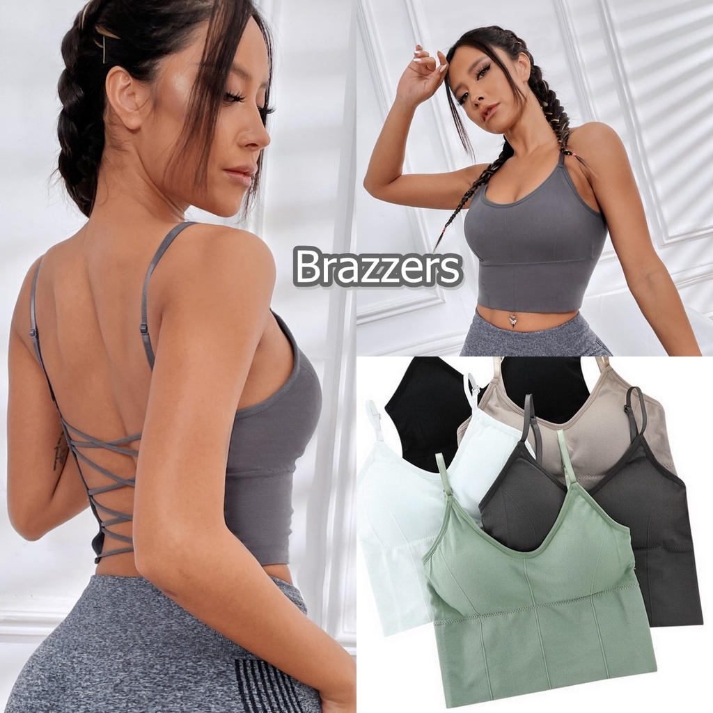 Tantop Tentop Bra Sport Tanktop Beha Untuk Olahraga Gym Senam Aerobik Zumba Yoga Jogging Fitness Fit