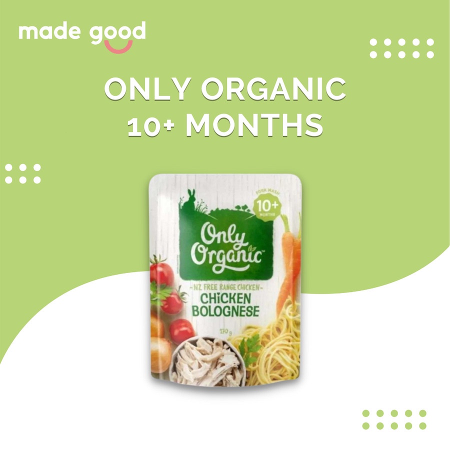 

Only Organic Chicken Bolognese 170gr10+ months