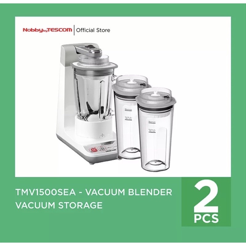 PROMO TESCOM Vacuum Blender - TMV1500 SEA Get 1+ STORAGE