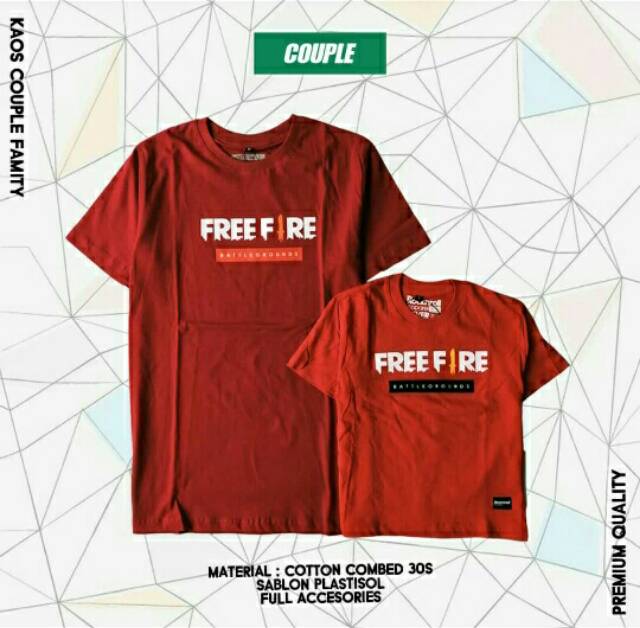 Kaos Couple Premium Anak dan Dewasa