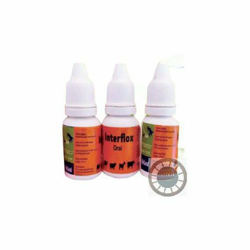 INTERFLOX ORAL 10 ML OBAT FLU, PERNAPASAN KUCING, KELINCI