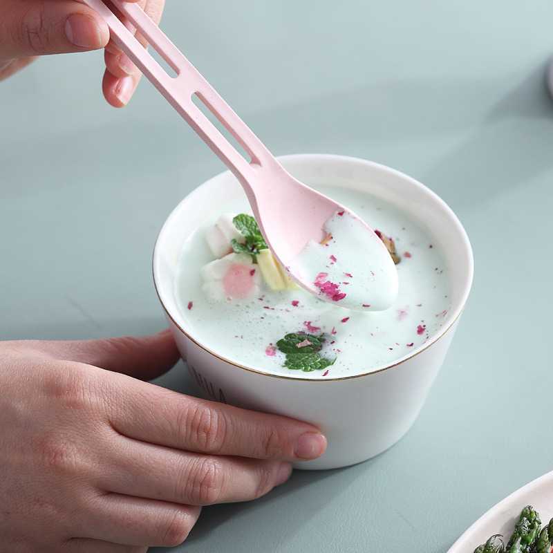 TD - RMH MAI XIANG Perlengkapan Makan Sendok Garpu Pisau Travel Set 3in1 JY3