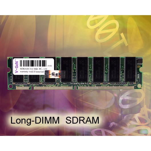 INTRED V-GeN SDRAM 512MB PC-133  16IC(Buat Pc)