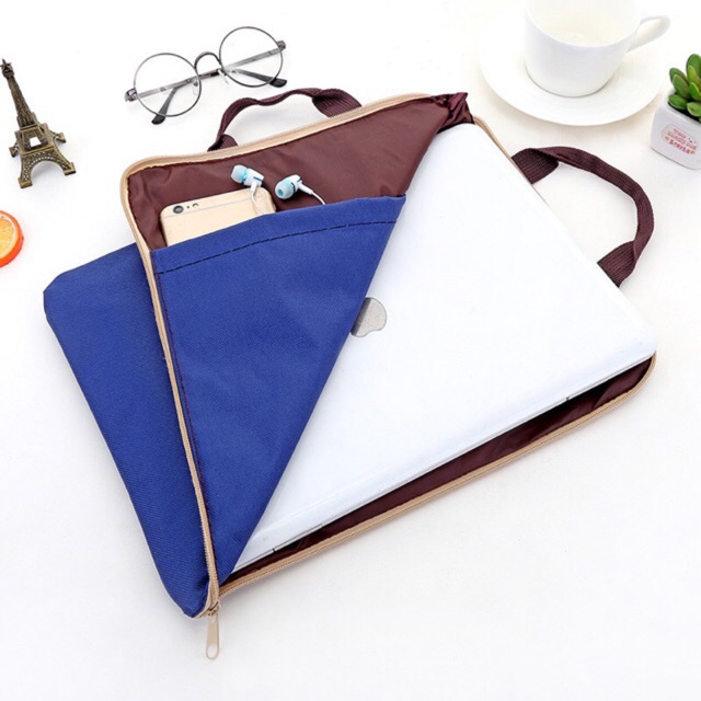 

Organizer Bag 35x27cm 1kg Muat 8 Tas Laptop Document Dokumen Device Tas Tote Youleehuang totebag