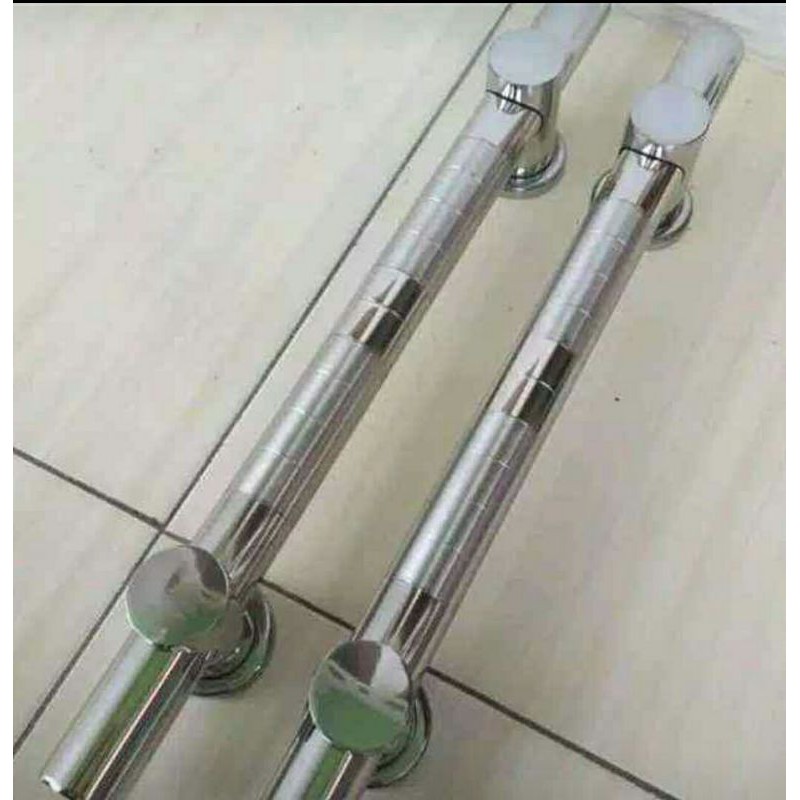 handle pintu 60cm, bahan full stainless steel 304.