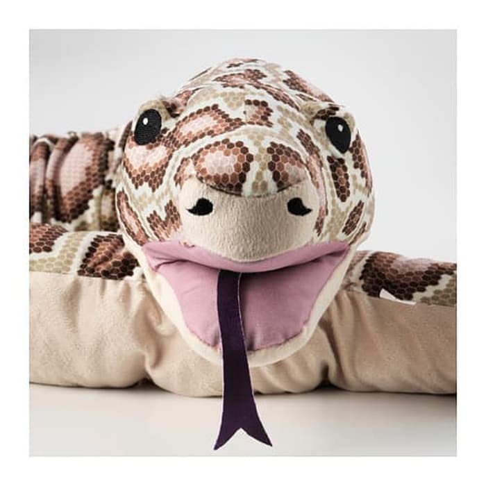 Terlaris Mainan Anak Ikea Djungelskog Boneka Ular Piton Besar Big Pyton Snake Sale Shopee Indonesia