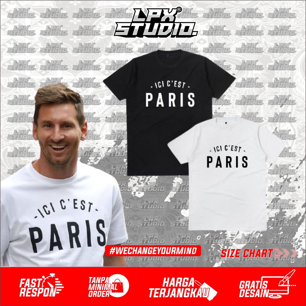 BAJU KAOS VIRAL | BAJU PSG PARIS | KAOS MESI