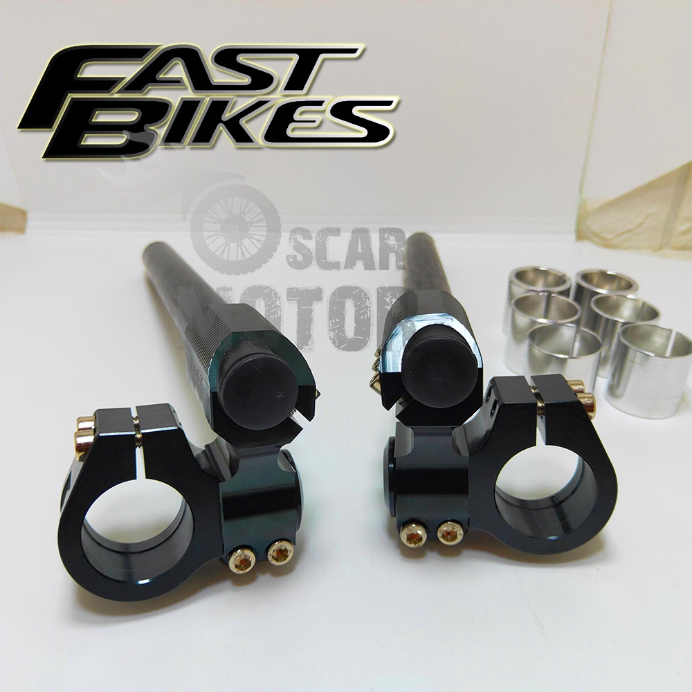 Stang Jepit Clip On FASTBIKES Stelan Satria Fu Sonic Vixion R15 CB150R Cbr Tiger Ninja motor