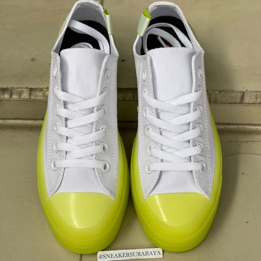 Converse CTAS Cx Ox White Pale Putty Lime Twist