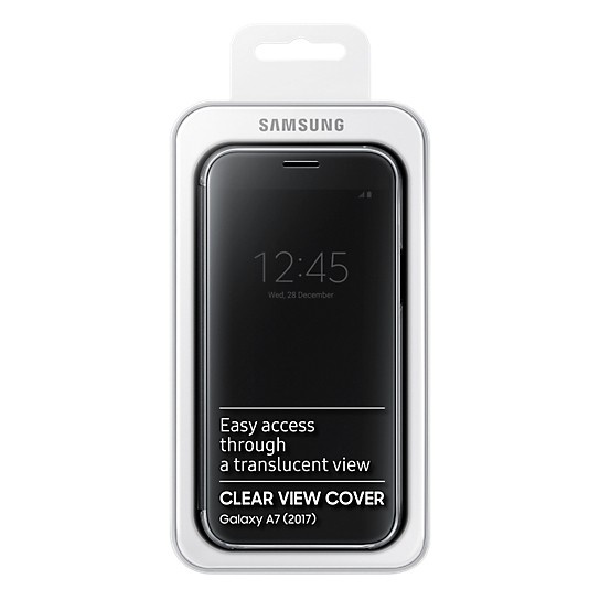 DISKON 50% CLEAR VIEW COVER SAMSUNG GALAXY A7 (2017)