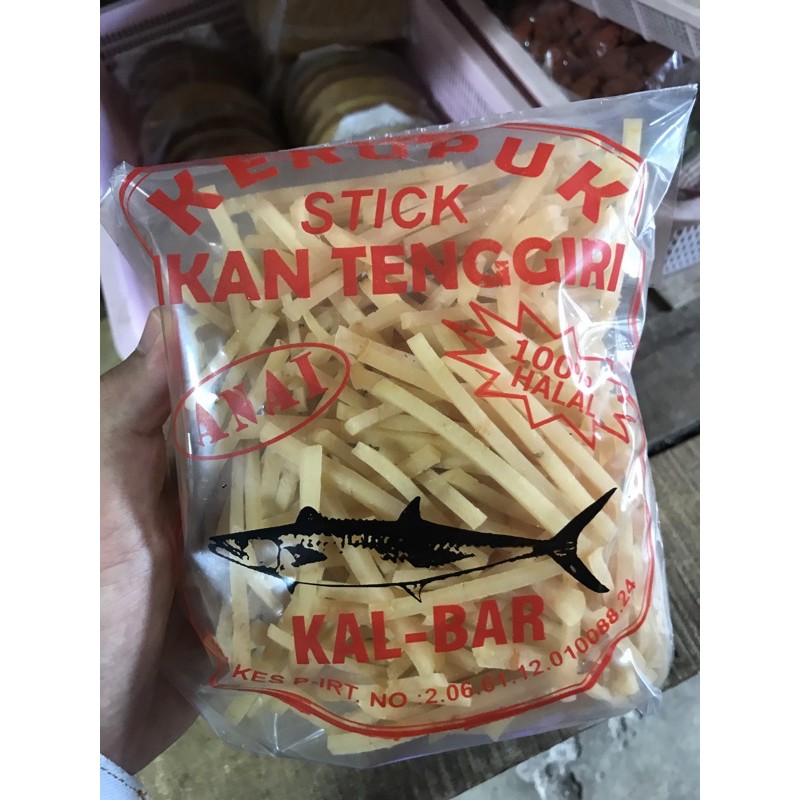 

Kerupuk Stick Ikan Tenggiri ASLI