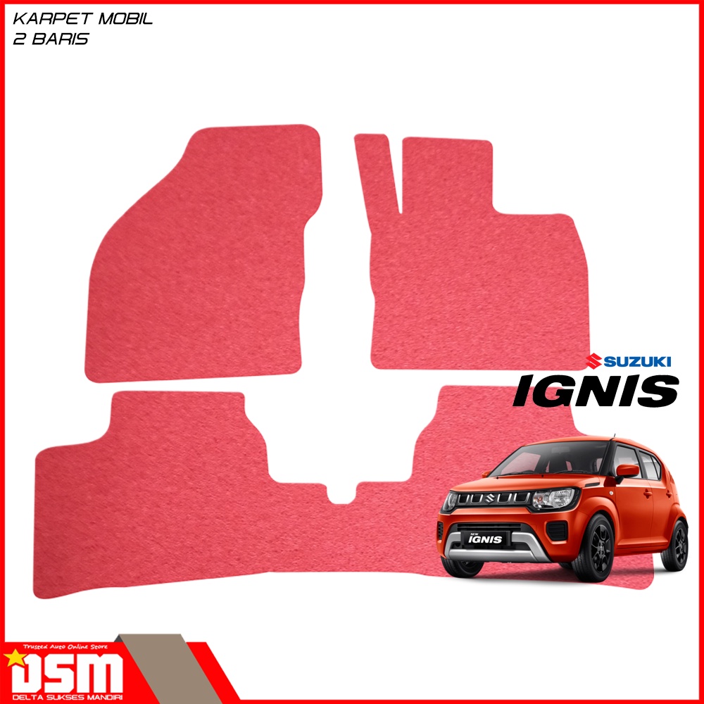 Karpet Mobil Ignis - 2 Baris / Aksesoris Mobil Ignis Tebal Dan Empuk