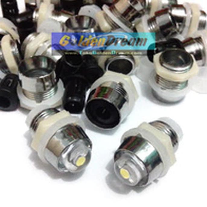 New Sarang Led 8Mm Lamp Holder Dudukan Lampu Jaket Biji Led Dilengkapi Spacer Mur Dan Baut Segera
