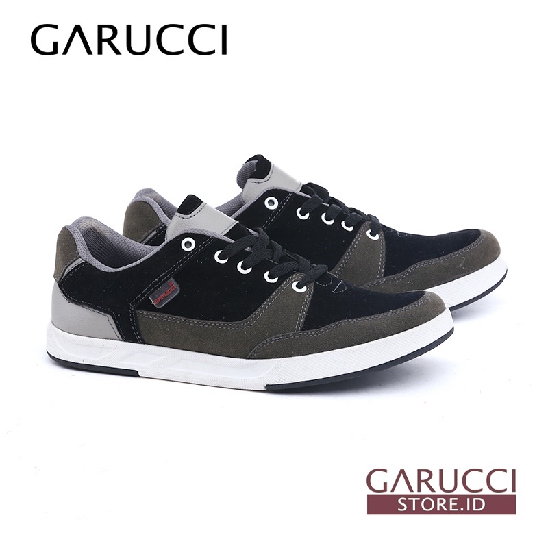 [GARUCCI] Sepatu Sneaker Pria Sepatu Pria Sepatu Hijau - GDA 1498