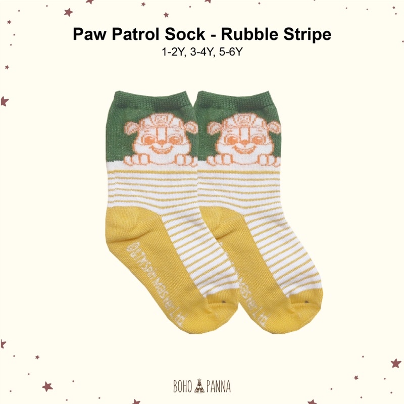 Paw Patrol Sock BohoPanna