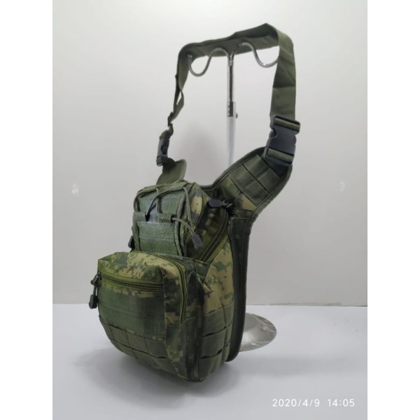 Tas selempang Quicker outdoor Black