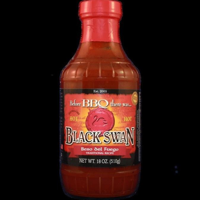 

sauce barbeque black swan beso del feugo 510gr