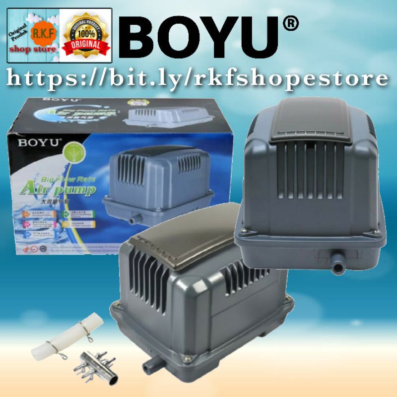 BOYU Pompa Udara Akuarium/Kolam besar LK-100 garansi 1 thn