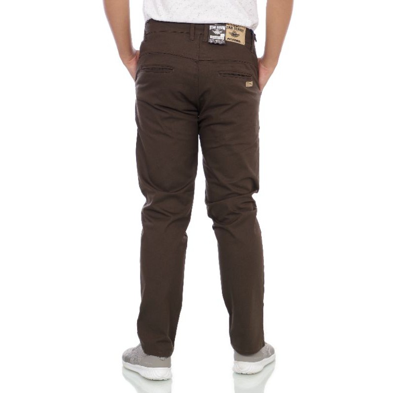 celana chino pria / cino panjang jumbo star denim / chinos big size premium 28-44