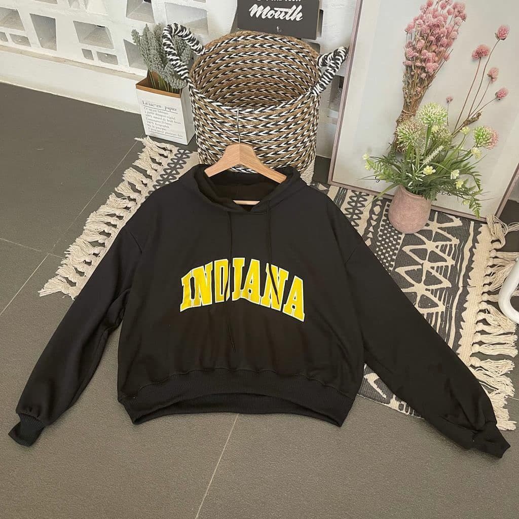 Nara Grosir - Indiana Crop XXL Sweater | Fashion Terkini | Sweater Termurah