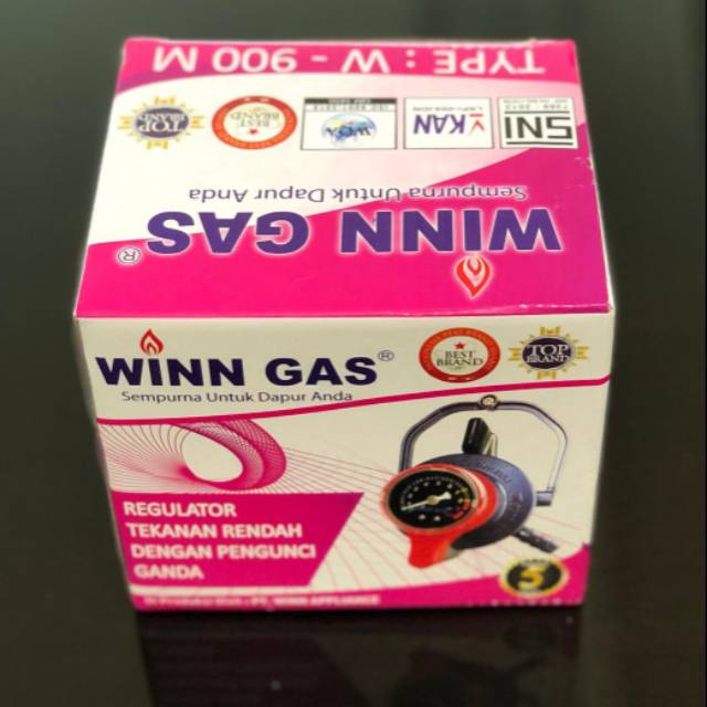Regulator winn gas double lock