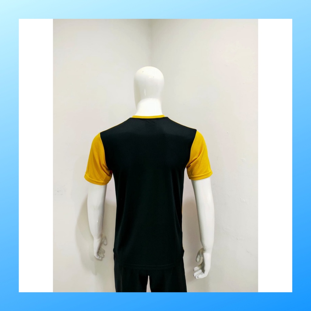 jersey volly pria kaos voli baju bola atasan wanita dewasa t-shirt outfit seragam jarsey kostum olahraga custom pakaian apparel sport jersy volley ball casual jersi suit AC109 gold