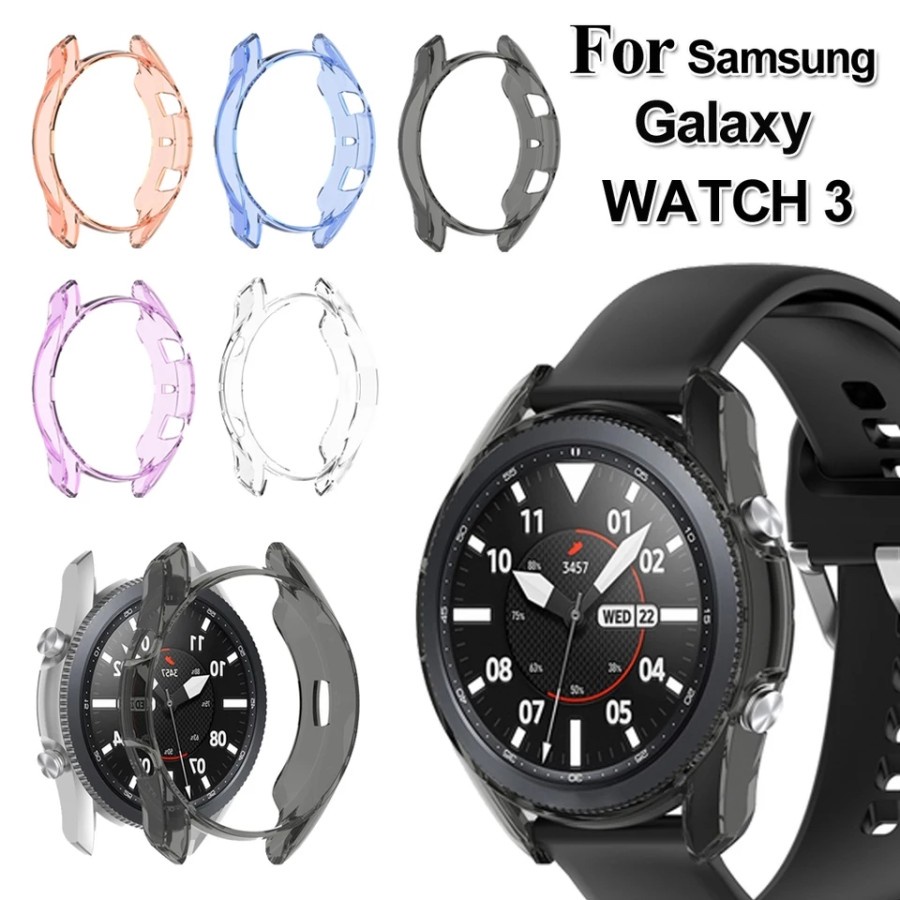 BUMPER SAMSUNG GALAXY 3 45MM CASE WATCH - PROTECTOR TPU SOFT CASE - FOR SAMSUNG GALAXY WATCH 3 45 MM