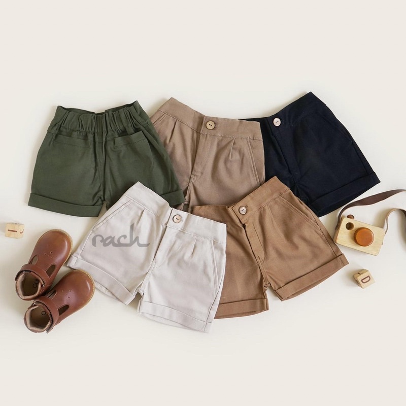 RACHIDKIDS / CELANA CHINO PENDEK ANAK / CELANA CHINO ANAK / CEMAL SHORT PANTS