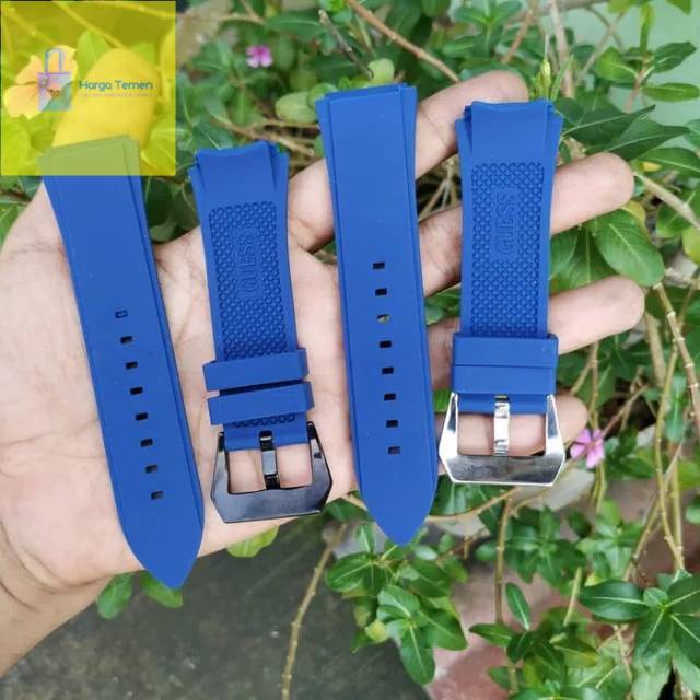 STRAP TALI JAM GUESS PRIA RUBBER STRAP TALI JAM TANGAN GUESS KUALITAS PREMIUM