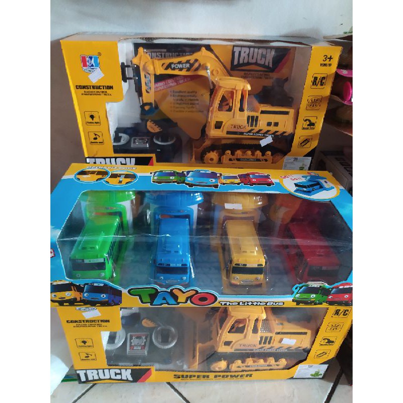 mainan mobil remot excavator