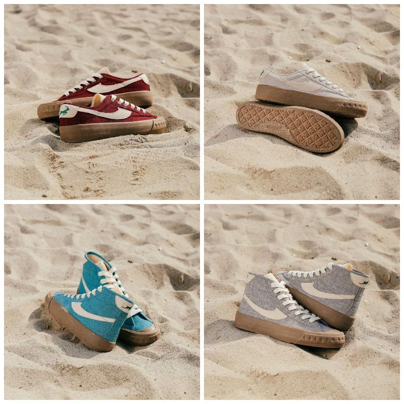 [Original 100%] Sepatu Compass Retrograde Linen Retro compas