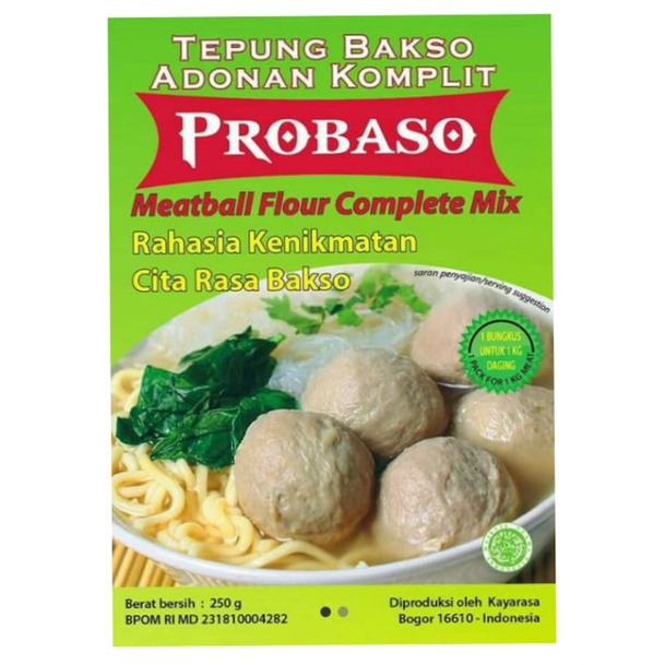 

tepung adonan komplit probaso 250 gr