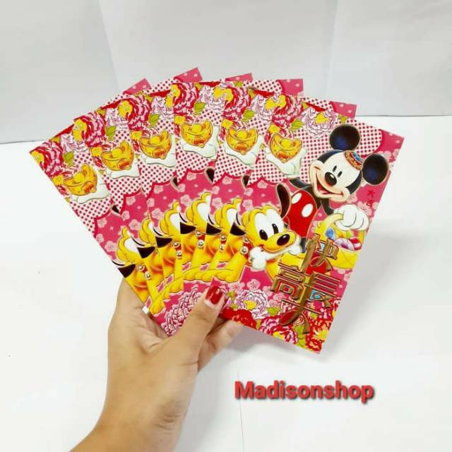 Angpao Tikus Panjang 2759 Angpao Kartun Mickey Mouse Murah Ampao Sale