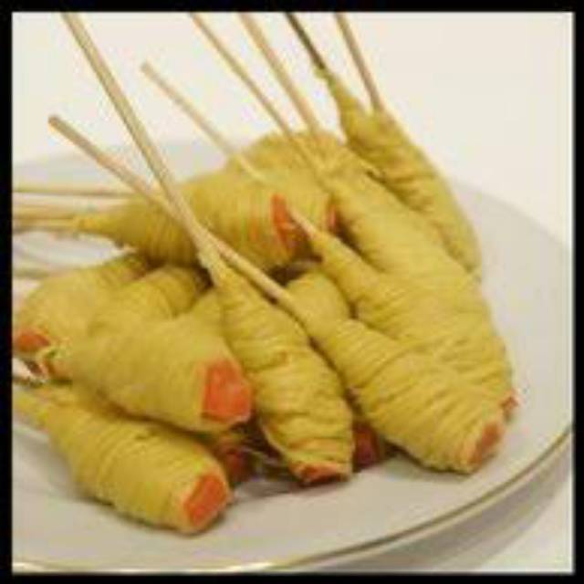 

Frozen food sosis gulung mie