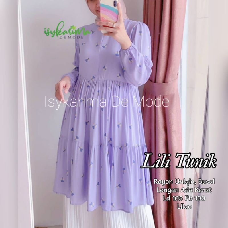 LILI TUNIK RAYON UNIQLO BY ISYKARIMA DE MODE