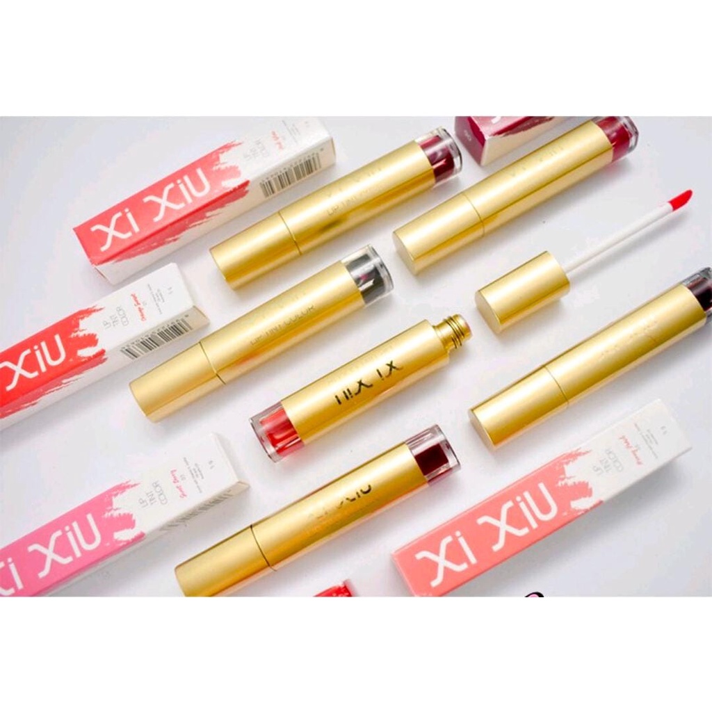 XI XIU Lip Tint Colour Murah Berkualitas BPOM Halal Tahan Lama
