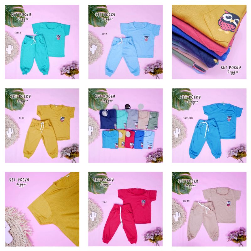 SET POCKY JOGGER by owl