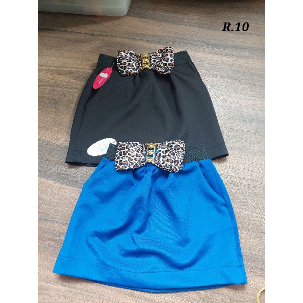 R.10 WOMEN MINI SKIRT BELT BANGKOK TIGER ROK WANITA MACAN