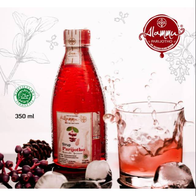 

Sirup Parijotho asli dari Alammu 350 ML