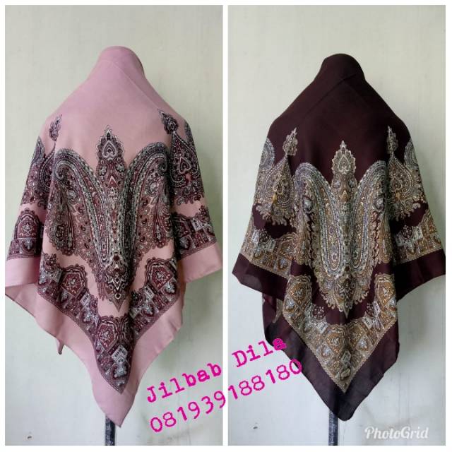 Jilbab segiempat jilbab motif jilbab corak jilbab Zambax JILBAB Kerja Jilbab segi empat modern