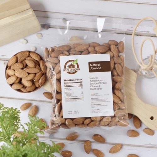 

Natural Whole Almond 250gr