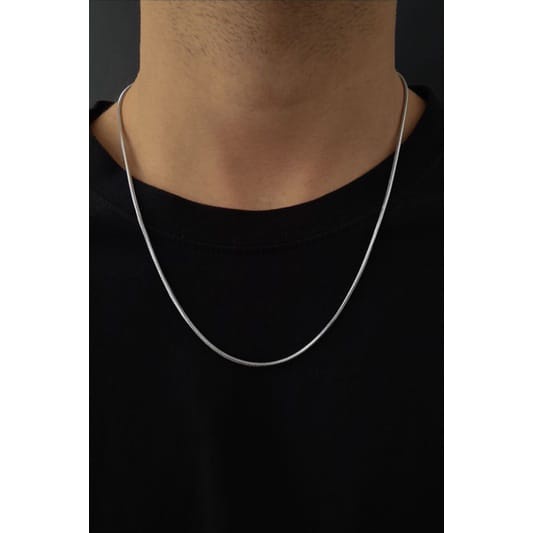 [cod] kalung titanium model belut antikarat